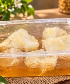Pure Wild Honey with Honeycomb (جنگلی شہد چھتے کے ساتھ) | Raw & Natural , (1000g)